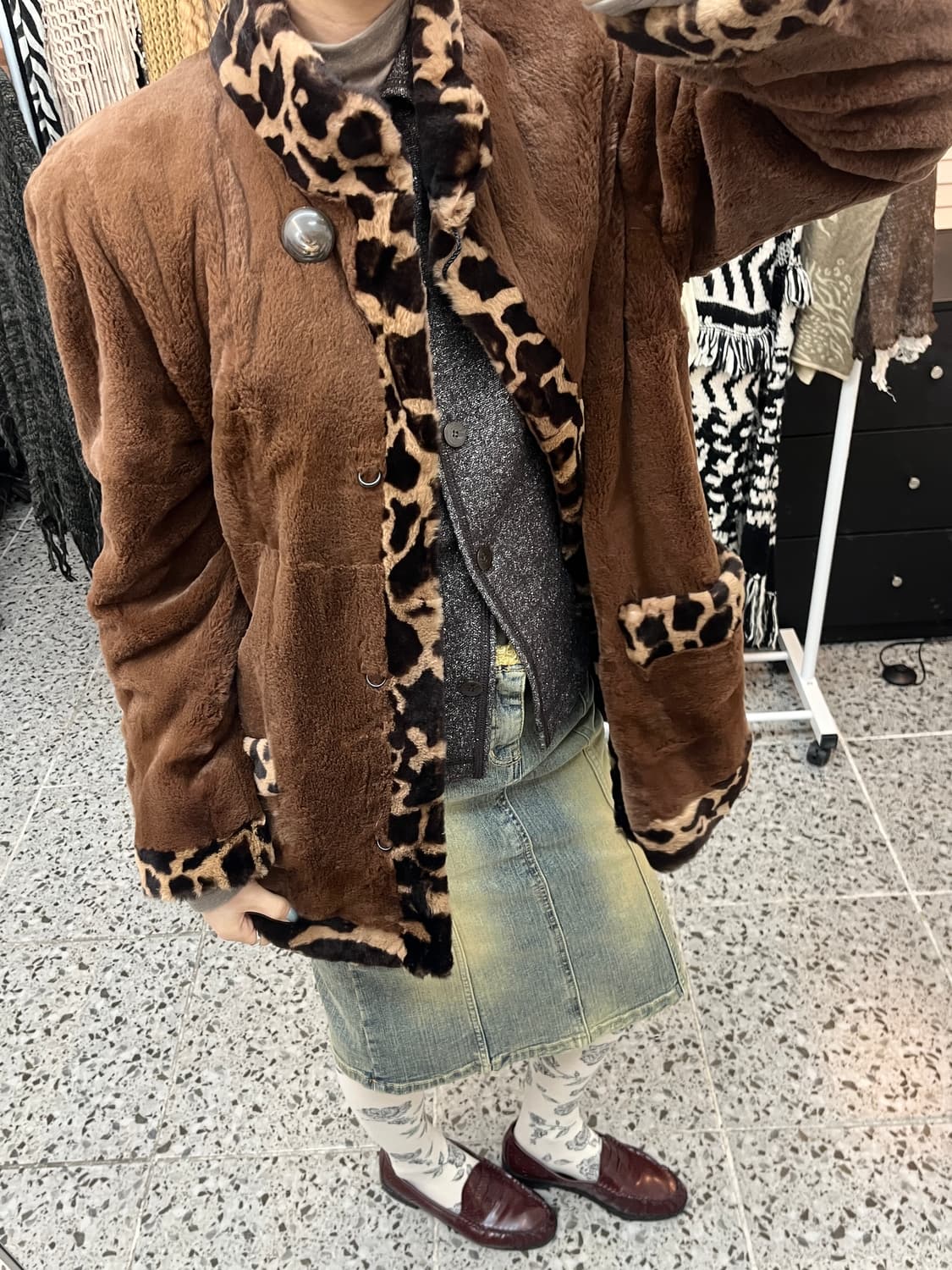 leopard point jacket 상품이미지5