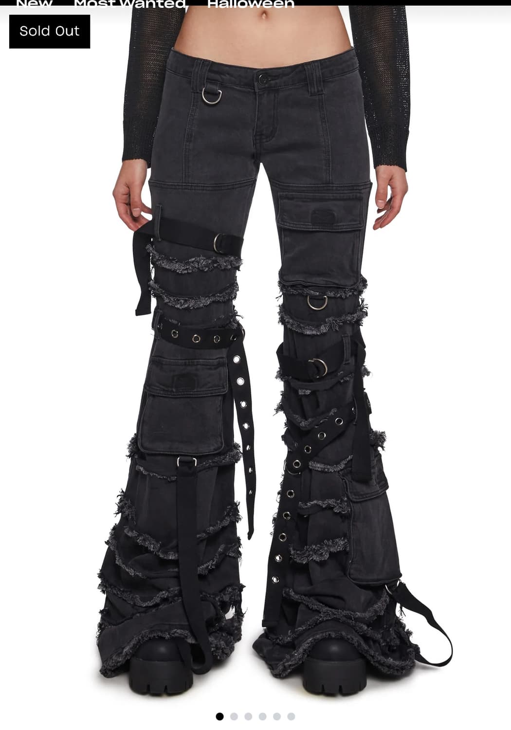 돌스킬 dollskill DARKER WAVS 팬츠 상품이미지1