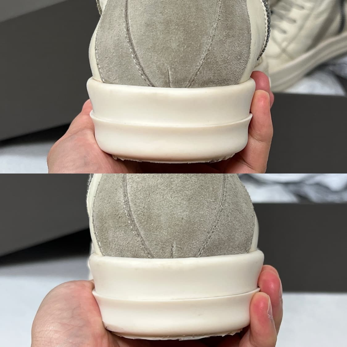 릭오웬스 19FW 지오바스켓 Off-White 밀크 펄 상품이미지7