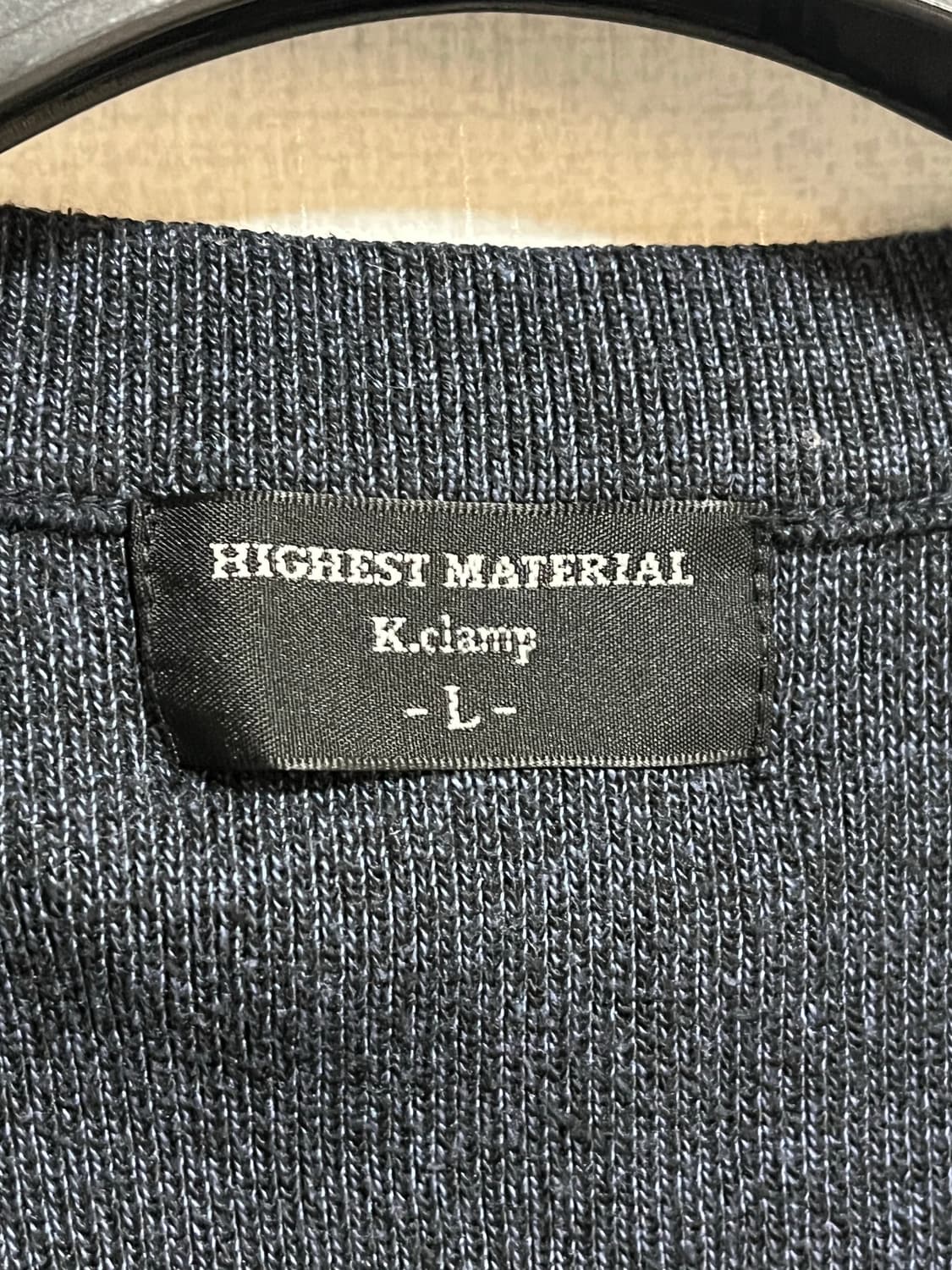 일본판 K.clamp V넥 니트 조끼 L 상품이미지2