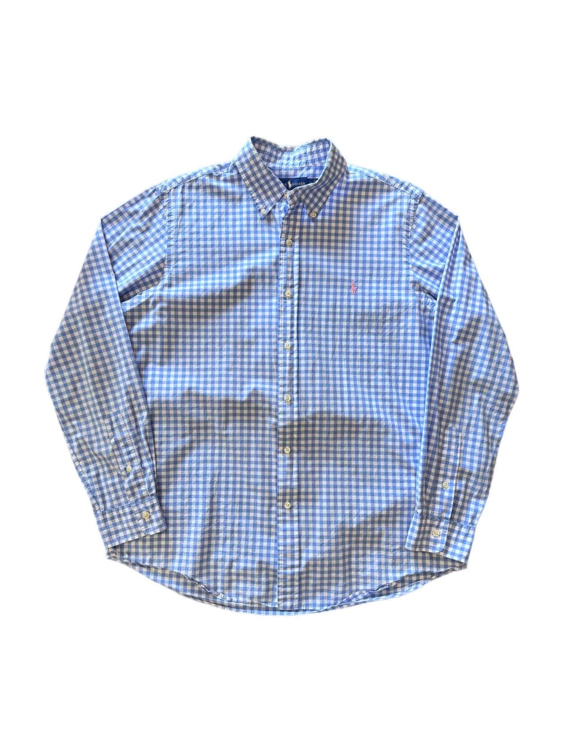 PRL button down gingham check shirts 상품이미지1