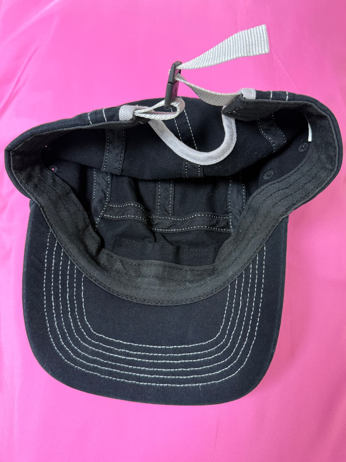 슈프림 캡 모자 블랙 상품이미지2