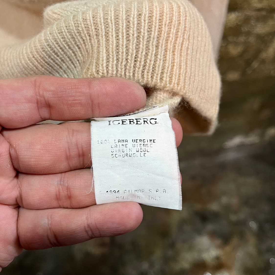 90s 아이스버그 울 터틀넥 상품이미지6