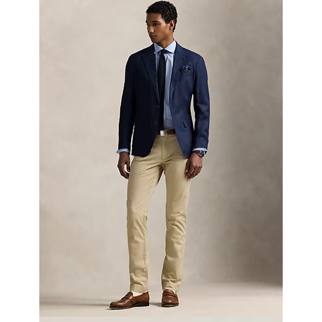 [34] 폴로 랄프로렌 스트레치 치노 팬츠 슬림핏 QR인증 상품이미지3