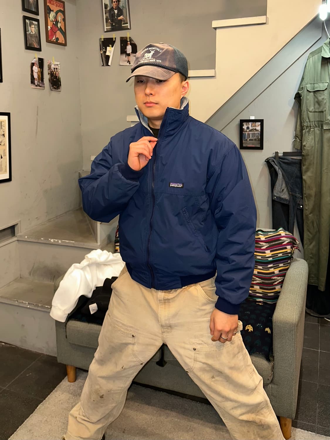 90‘s Patagonia Synchilla warm up jacket 상품이미지3