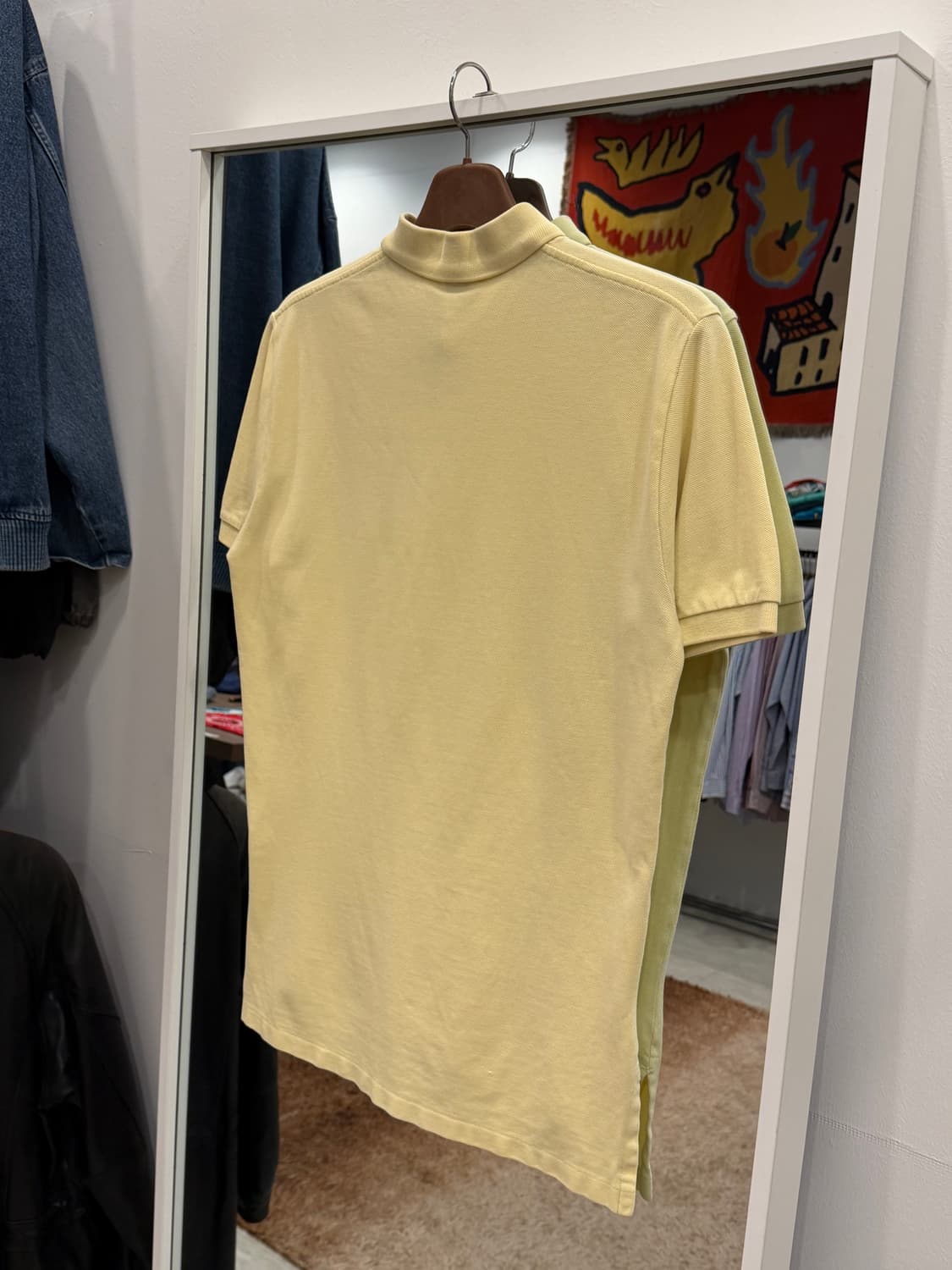 Polo RL 폴로 랄프로렌 pk 반팔 티셔츠 (Yellow) 상품이미지4