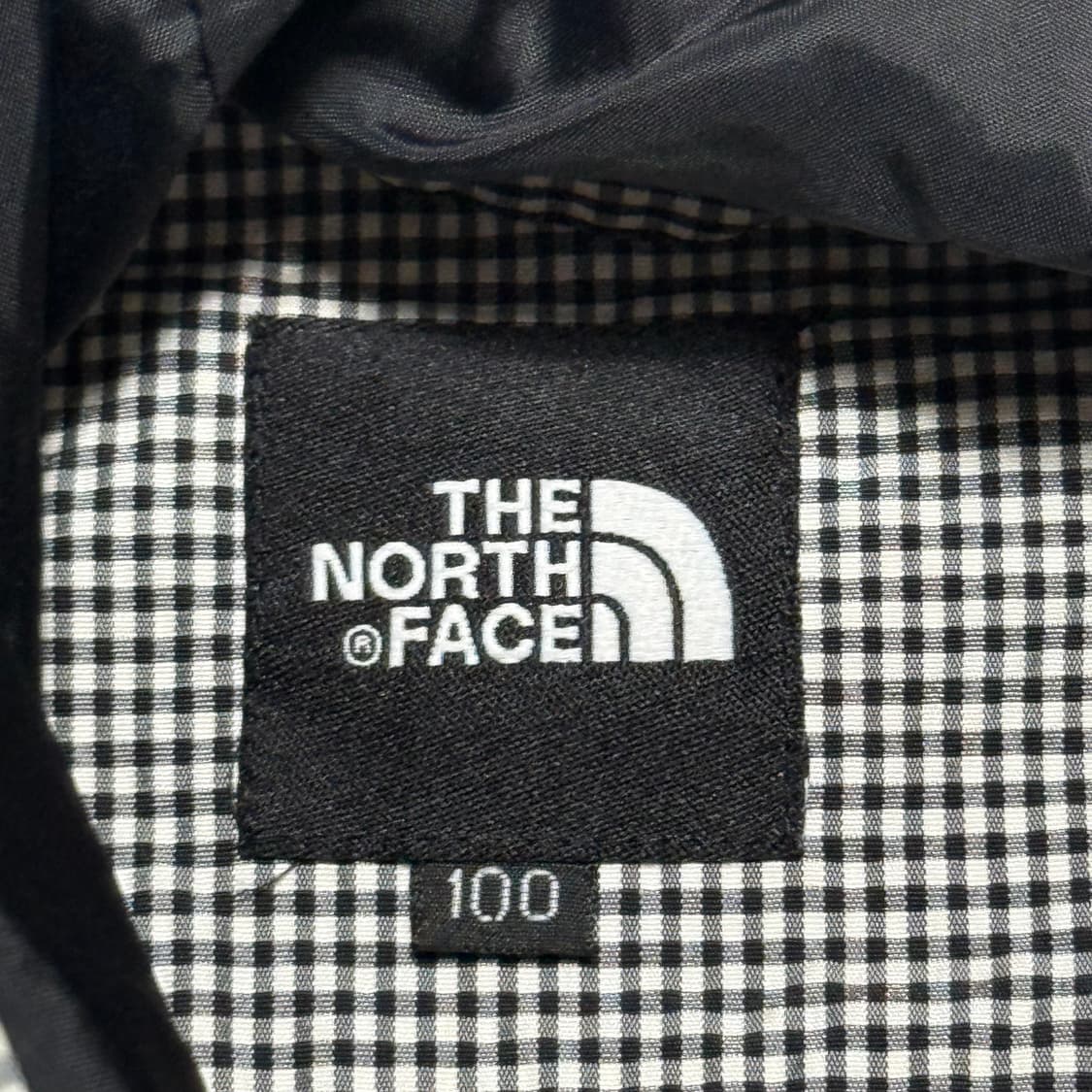 100 노스페이스 체크보드 후드 바람막이 상품이미지4