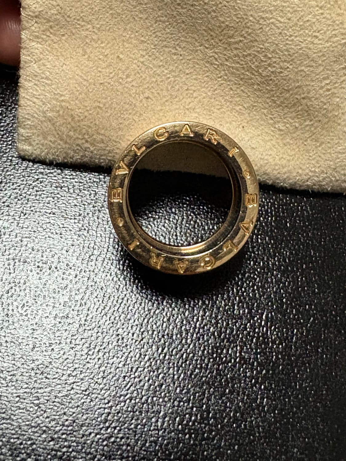 Bulgari 불가리 비제로원 4밴드 블루 마블 반지  상품이미지1