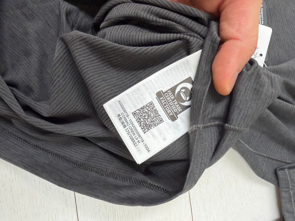 아크테릭스 코막 ls L 사이즈 블랙 헤더  사진찍고절대안입습니다  상태 상품이미지5