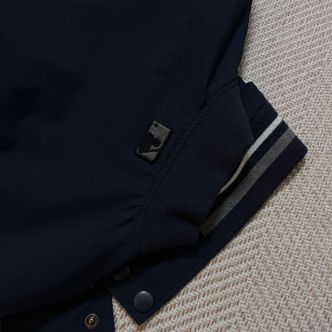 [정품] MLB 네이비 LA 바시티 자켓 [ L ] 상품이미지6