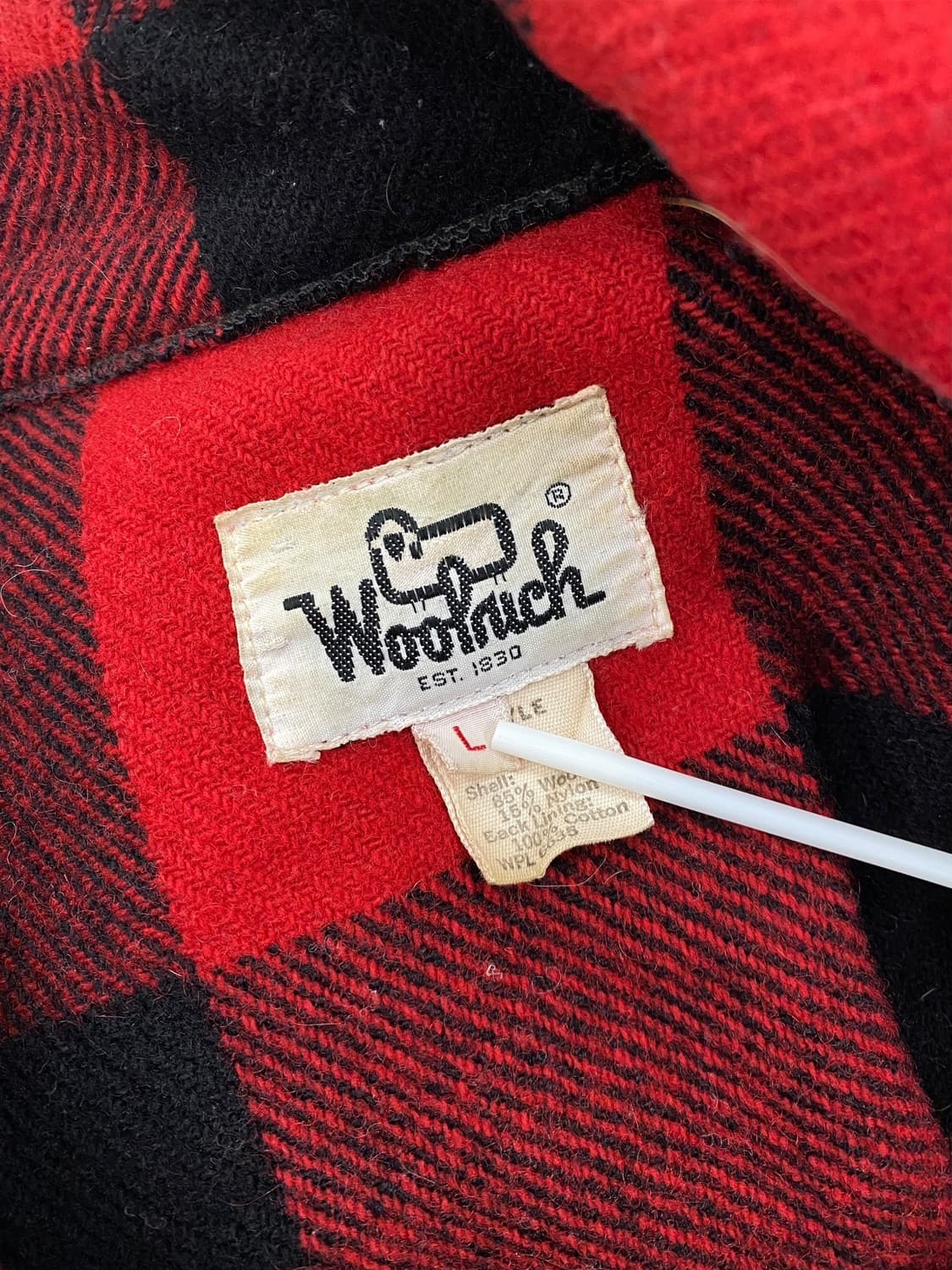 70's 울리치 버팔로 체크 크루저 자켓 상품이미지7