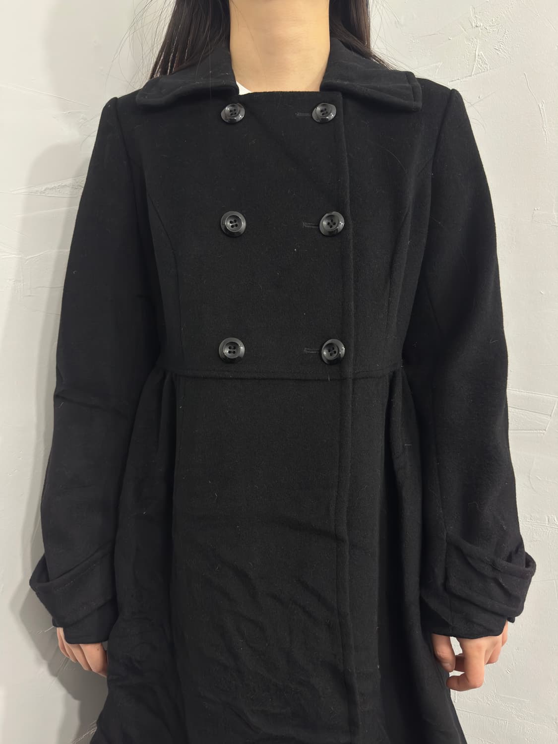 marie clare dubble button coat 상품이미지3