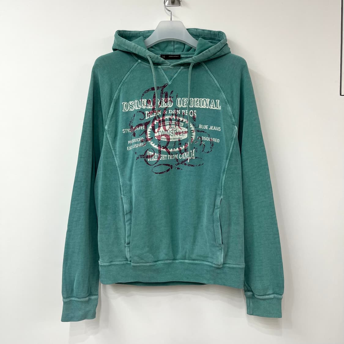 디스퀘어드2 피그먼트 후드티 상품이미지2