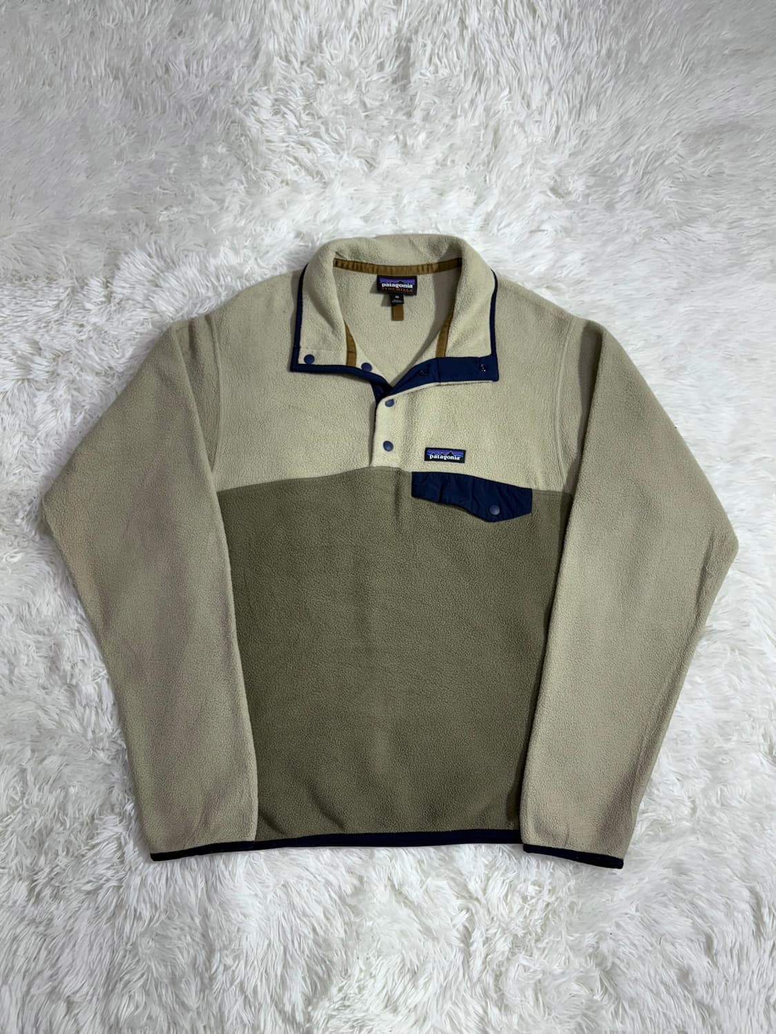 파타고니아 신칠라 버튼 플리스 반집업  상품이미지4