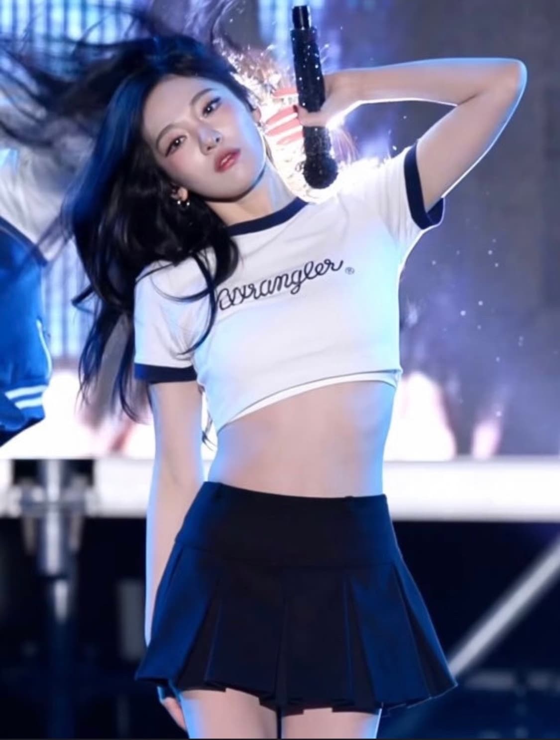 클리시어 허깅 리본 플리츠 스커트 닝닝 치마 상품이미지2