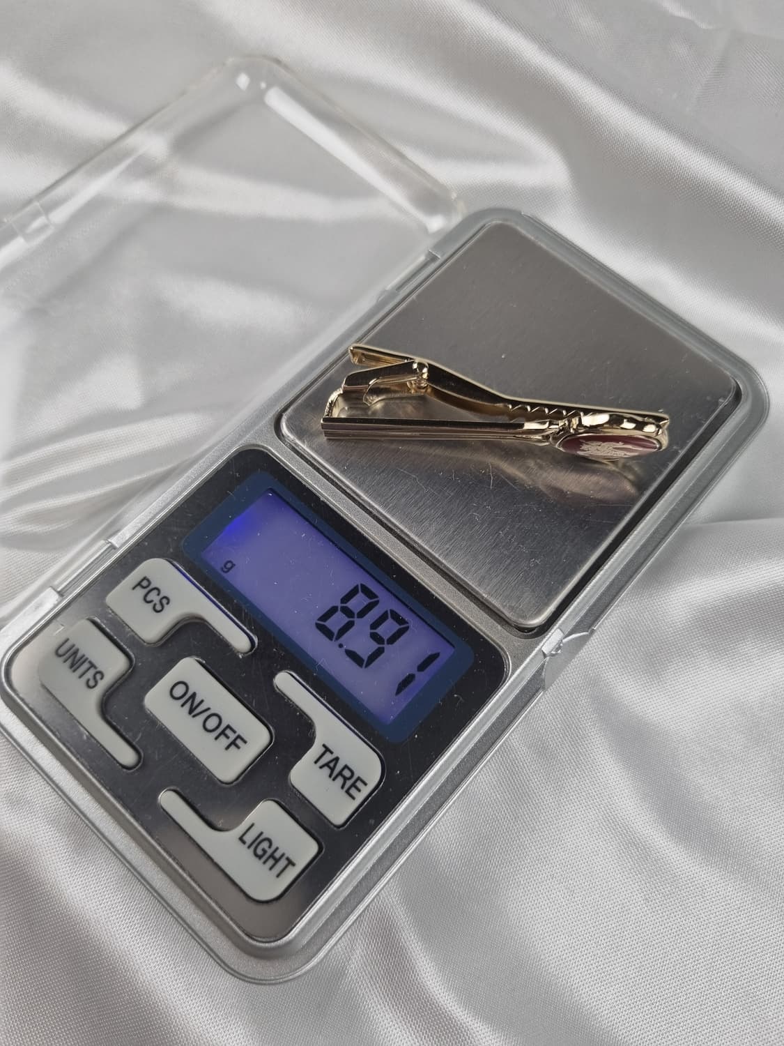 버버리 A등급 5cm 실버925 은 남자 명품 넥타이핀 상품이미지9