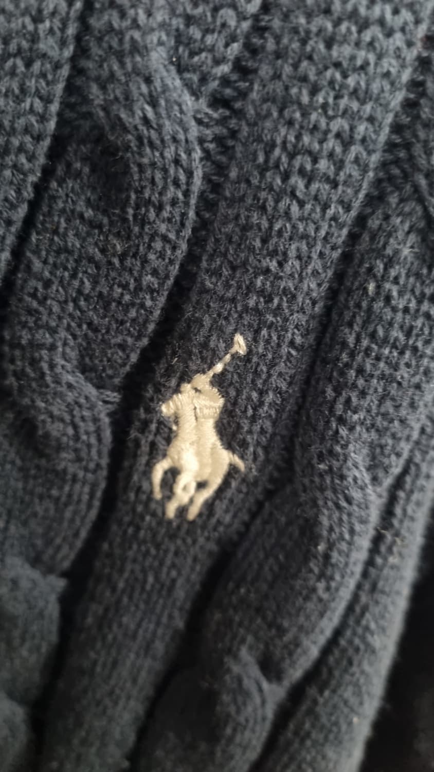 폴로랄프로렌 레이디 2장일괄 브이넥 케이블 니트 s사이즈(90~95) 상품이미지3