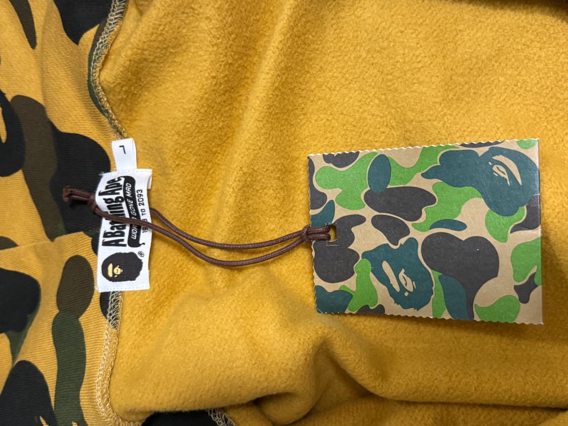 베이프 후드집업 황계 L 상품이미지3