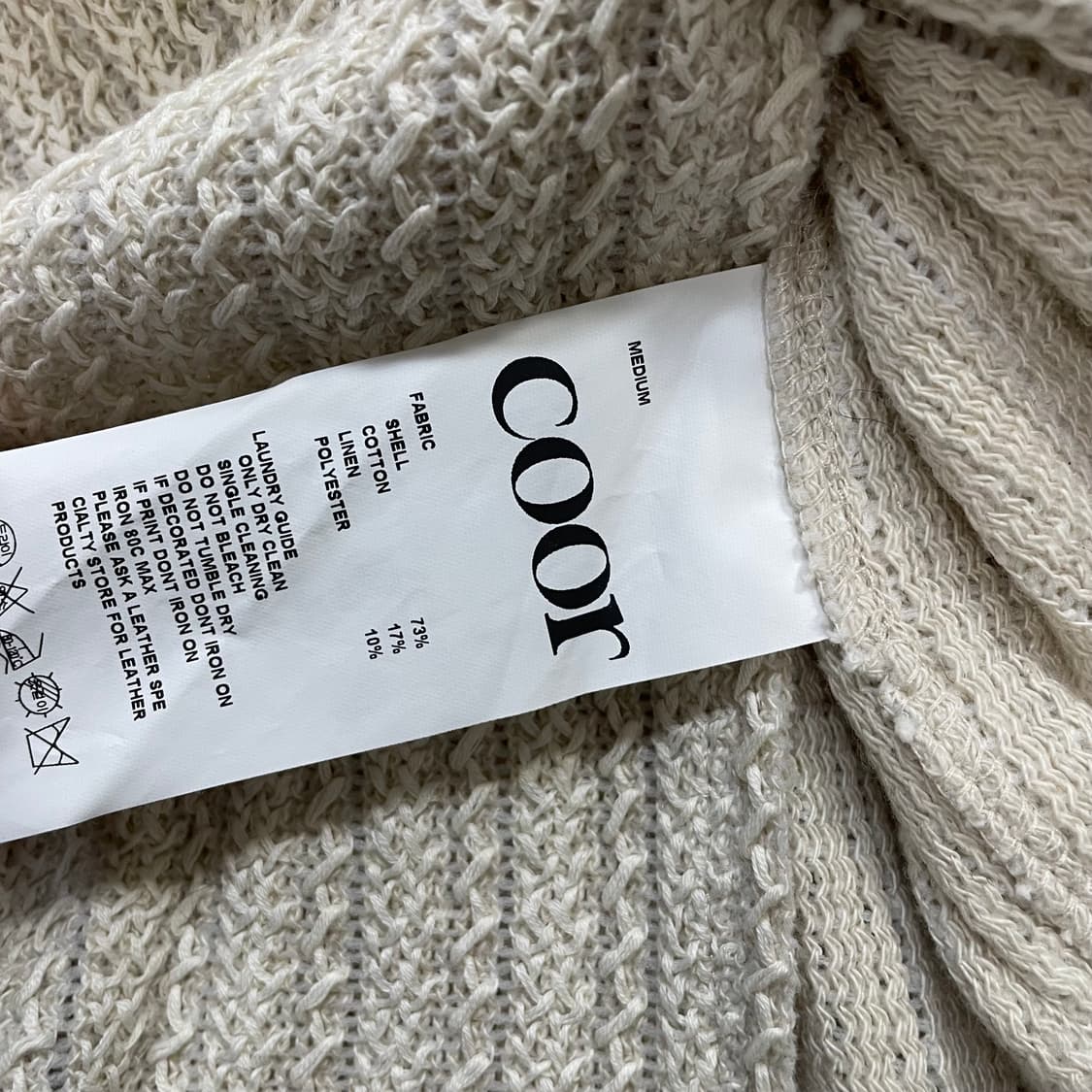 쿠어 Coor 크로셰 반팔 셔츠 상품이미지4