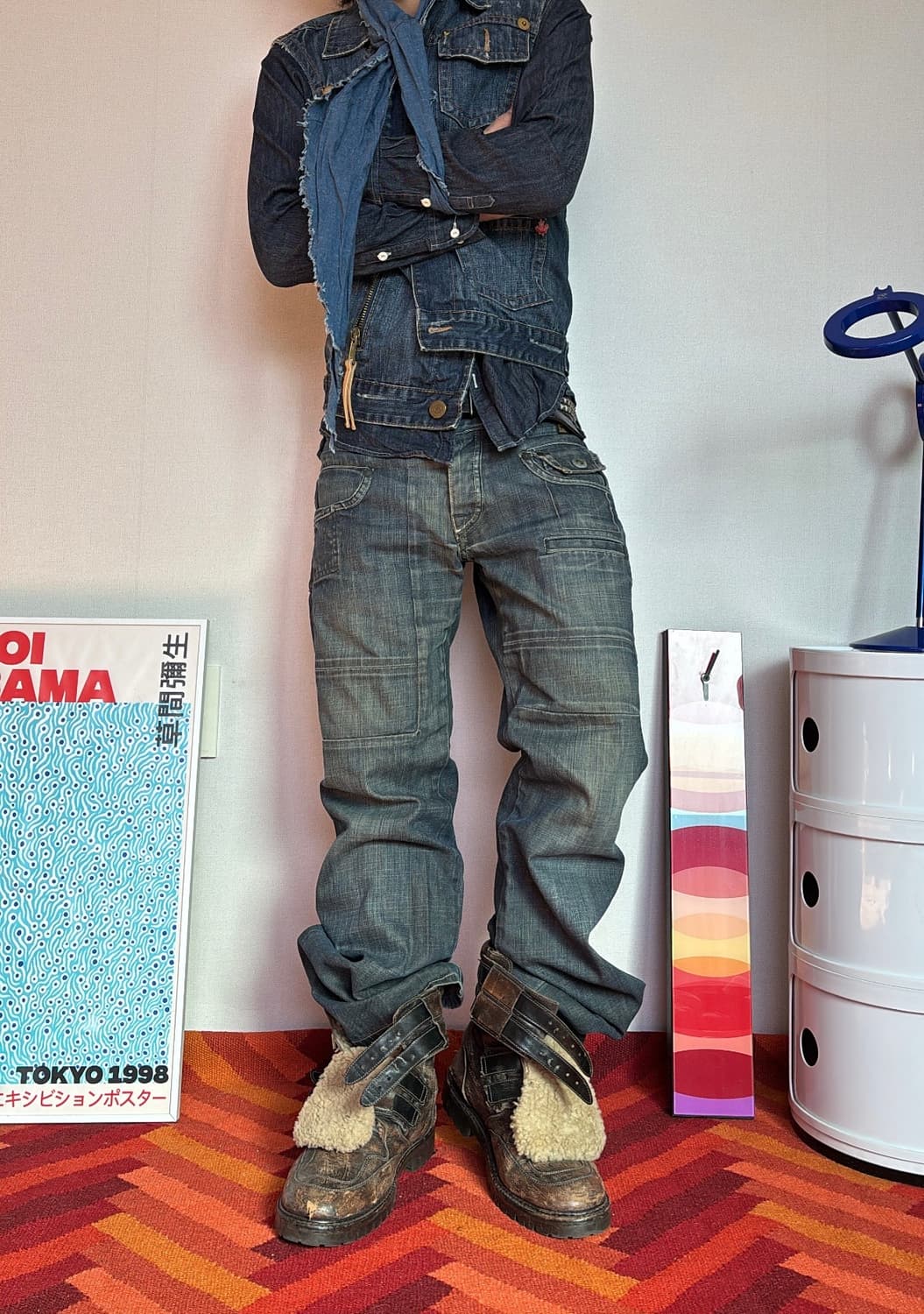 Punk Motor Vest 상품이미지3