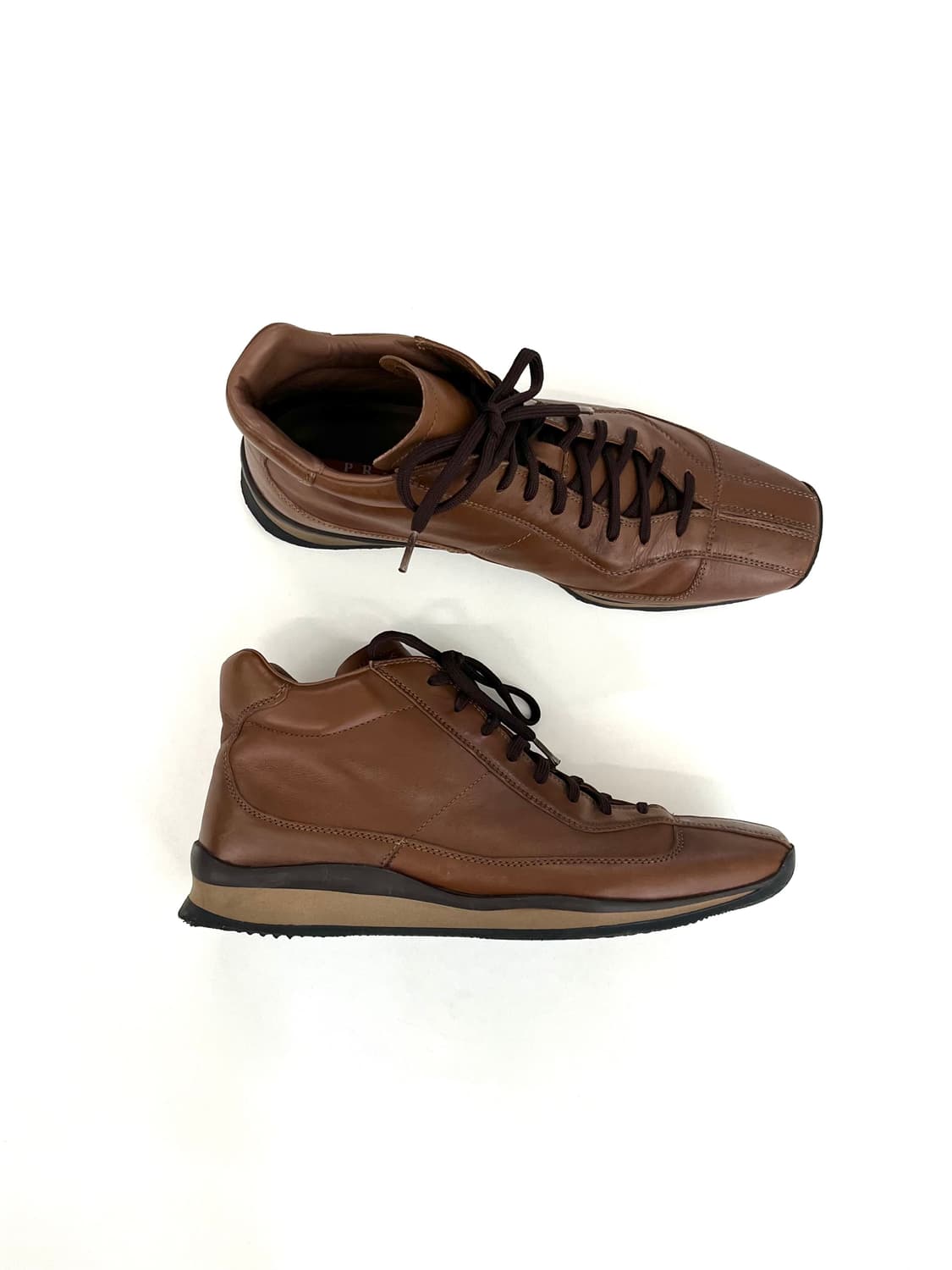 프라다 스포츠 스퀘어토 레더 부츠 상품이미지4