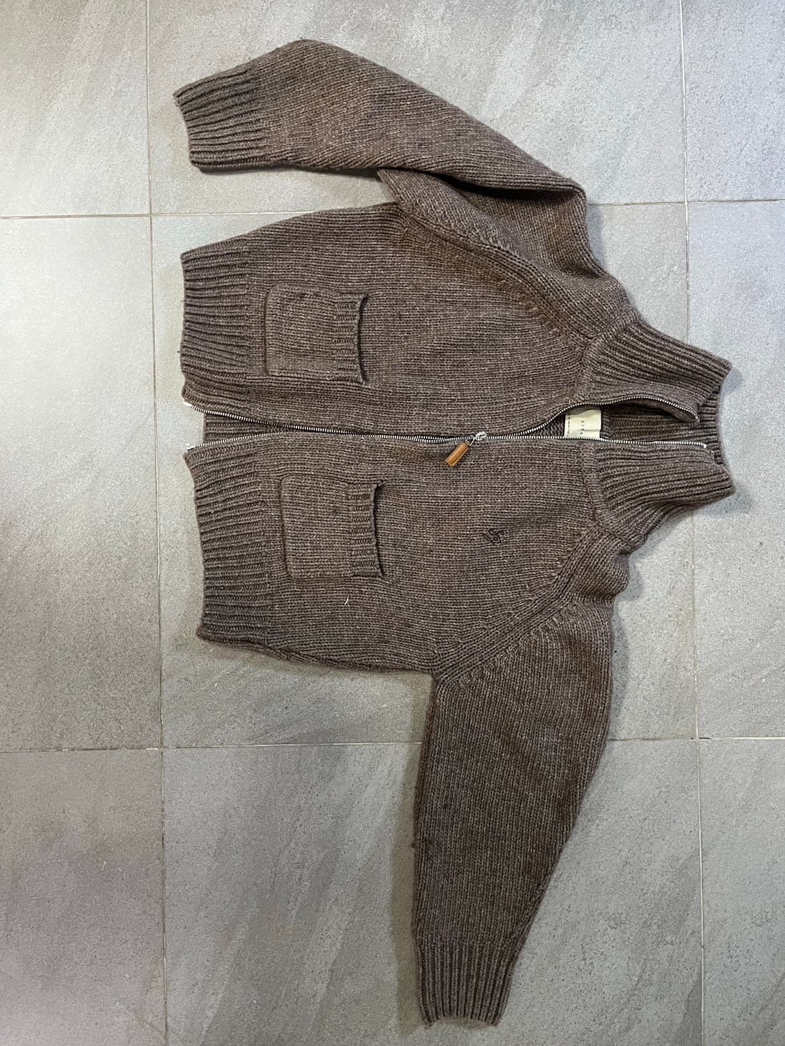 시야쥬 집업니트 상품이미지1