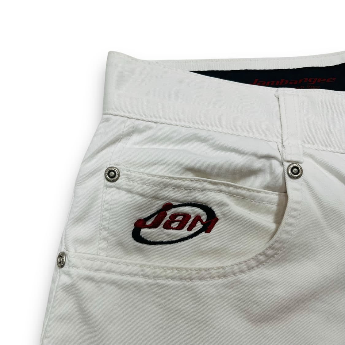 Jam Hip Hop White Half Pants 상품이미지4