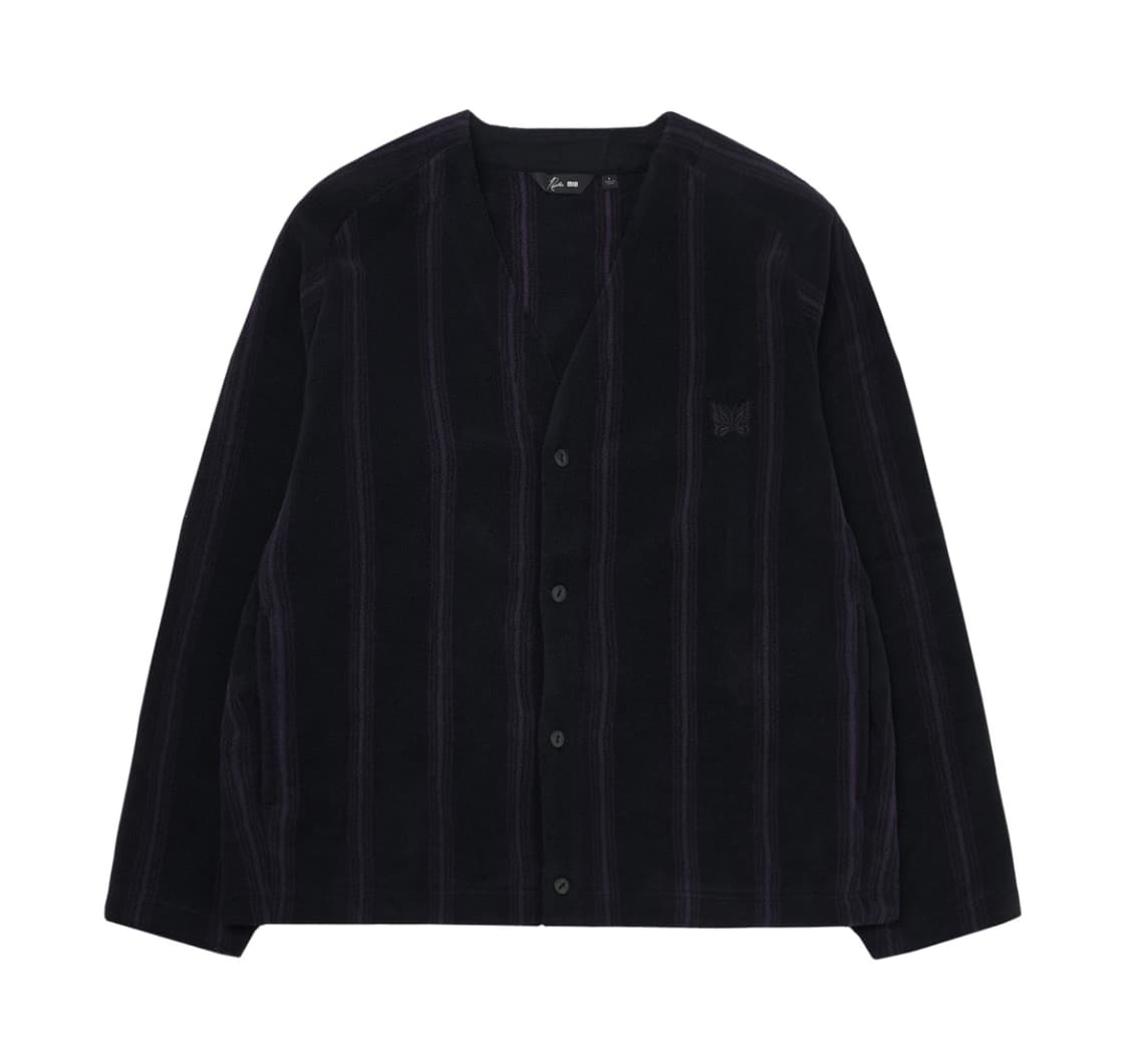 [XL] 유니클로 X 니들스 오버사이즈 가디건 블랙 새상품 상품이미지1