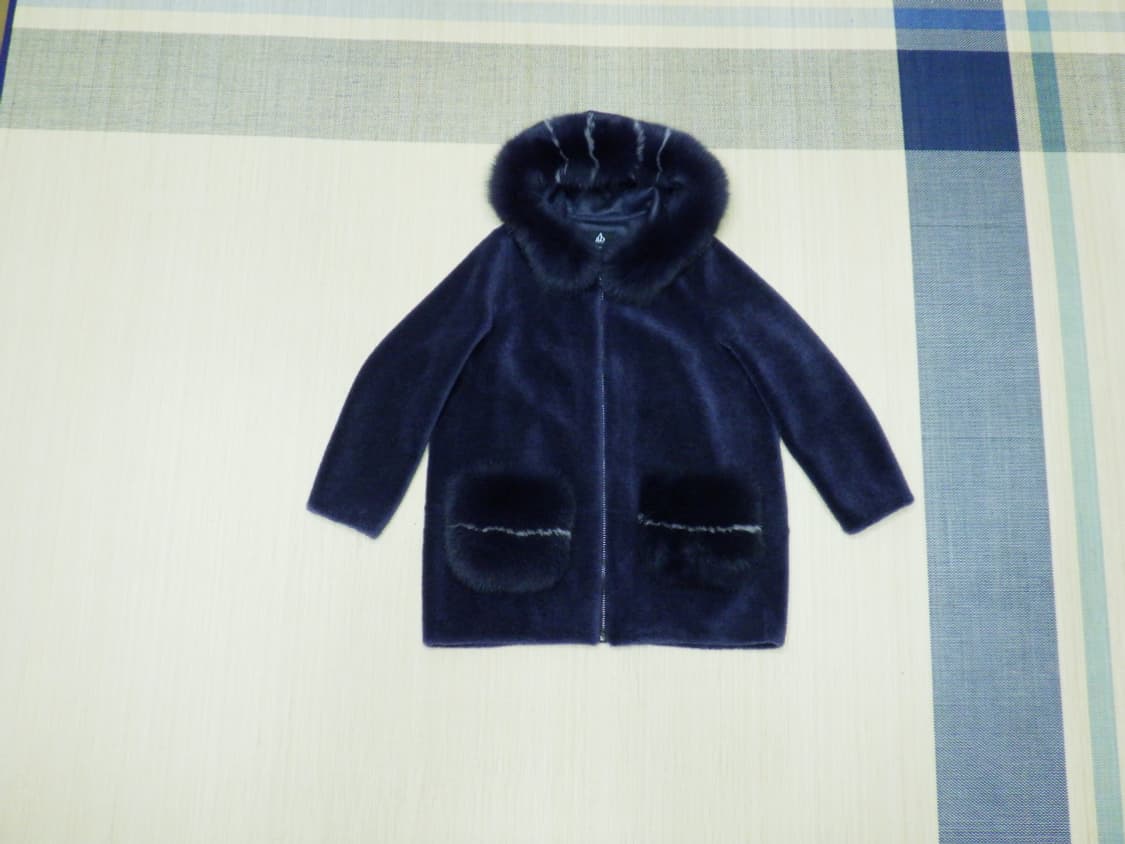 (77) A&D 아뜰리에 사가퍼 울 폭스후드 무스탕 상품이미지1