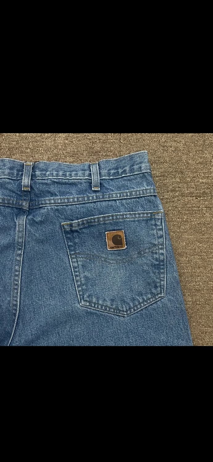 (36) Carhartt 칼하트 데님 쇼츠 반바지 상품이미지2