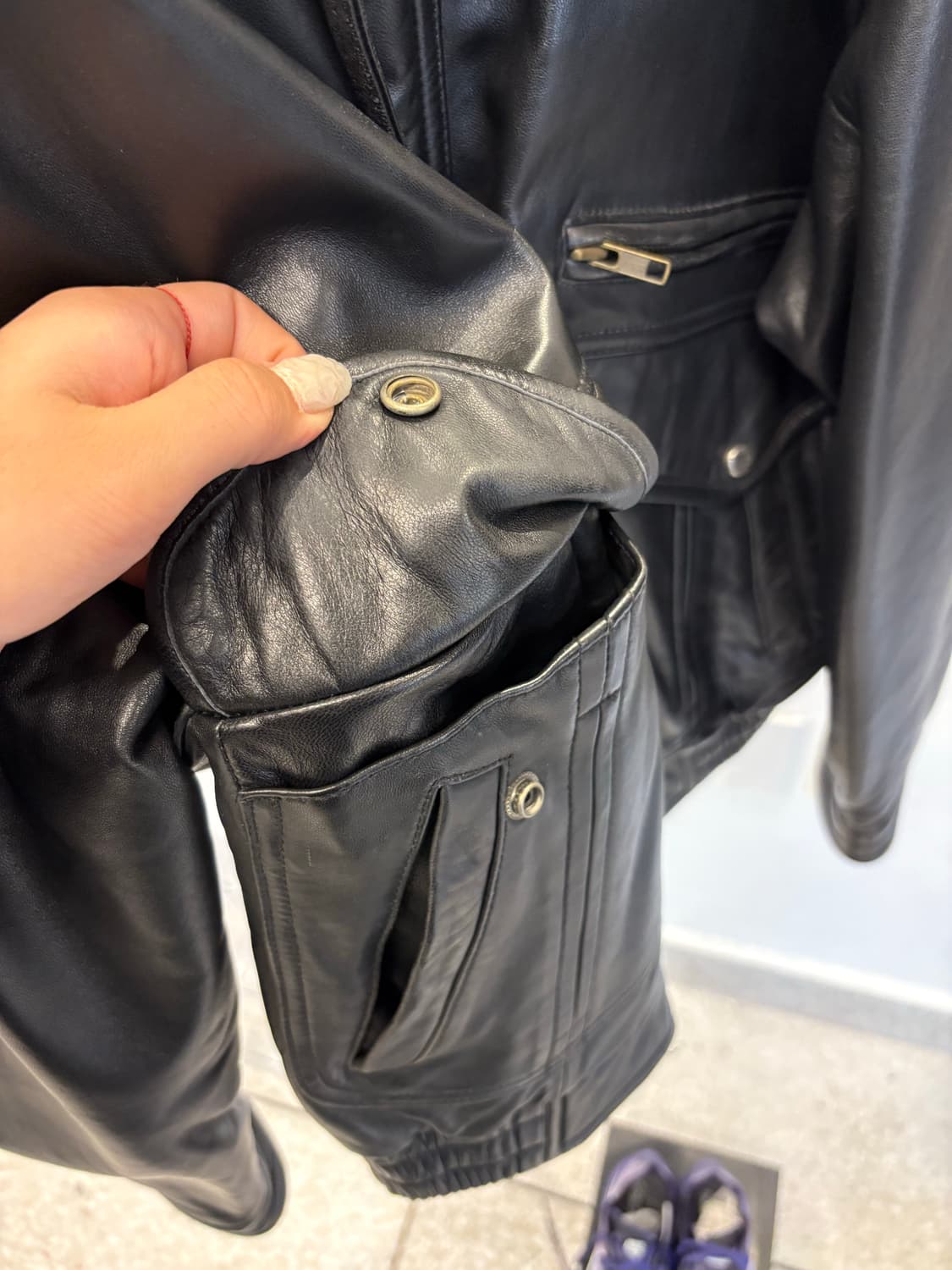 Sorgente sheep leather jk 상품이미지5