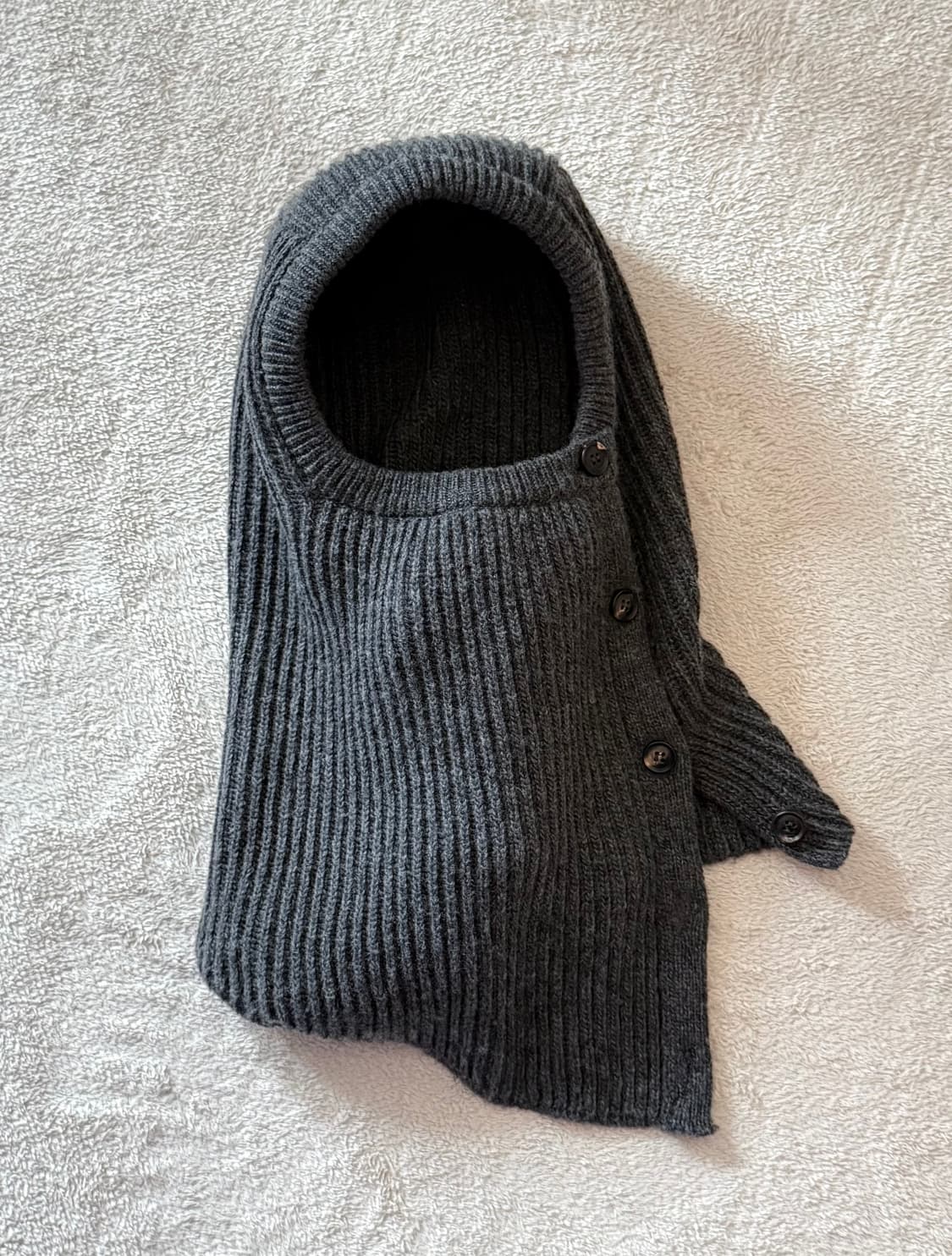 [KS X JiyongKim]Button Closure Balaclava 상품이미지3