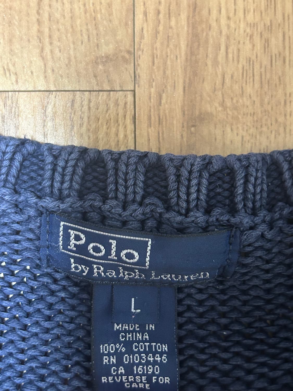 폴로 성조기 니트 상품이미지2