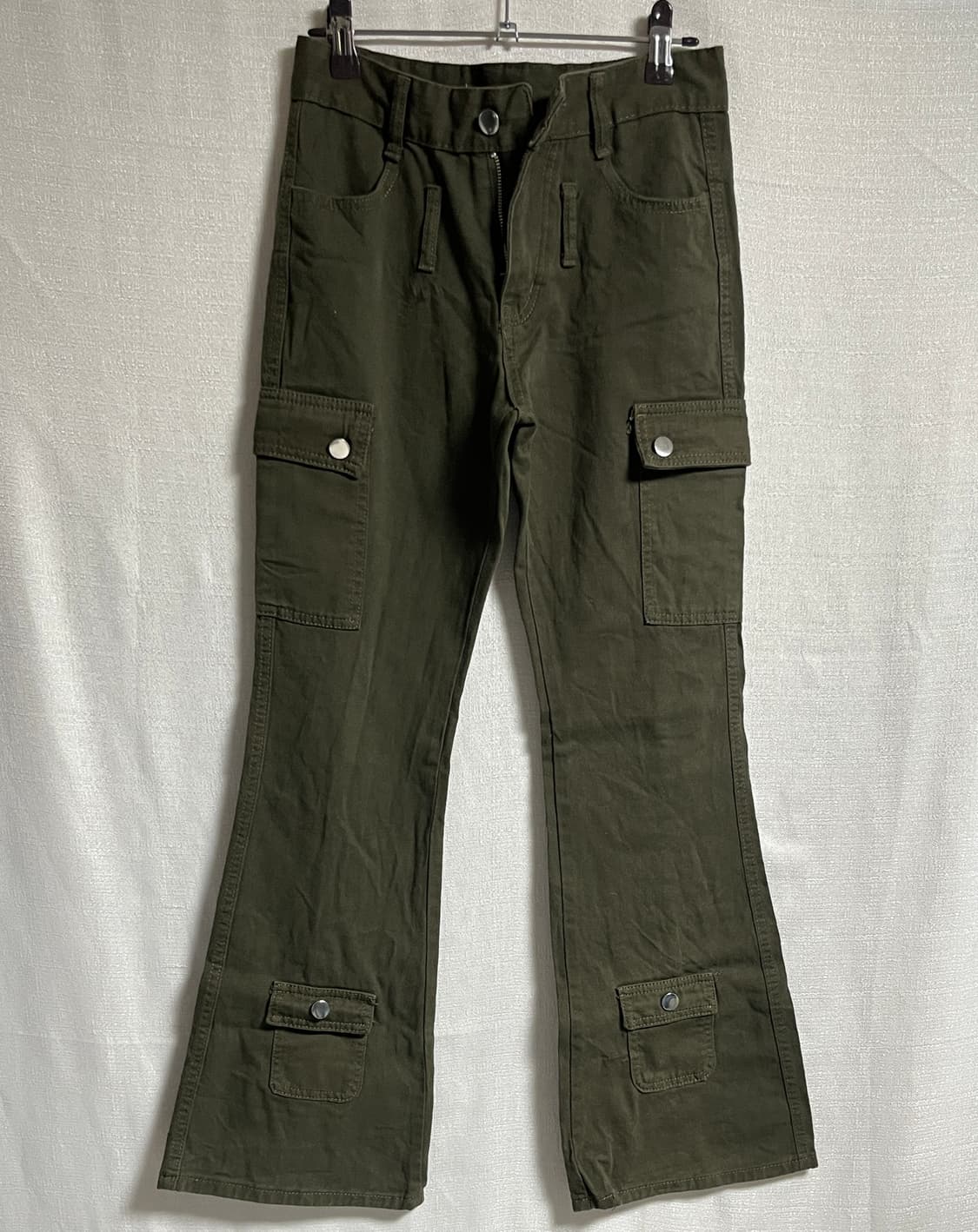 빈티지 부츠컷 플레어진 카고팬츠 M 상품이미지1