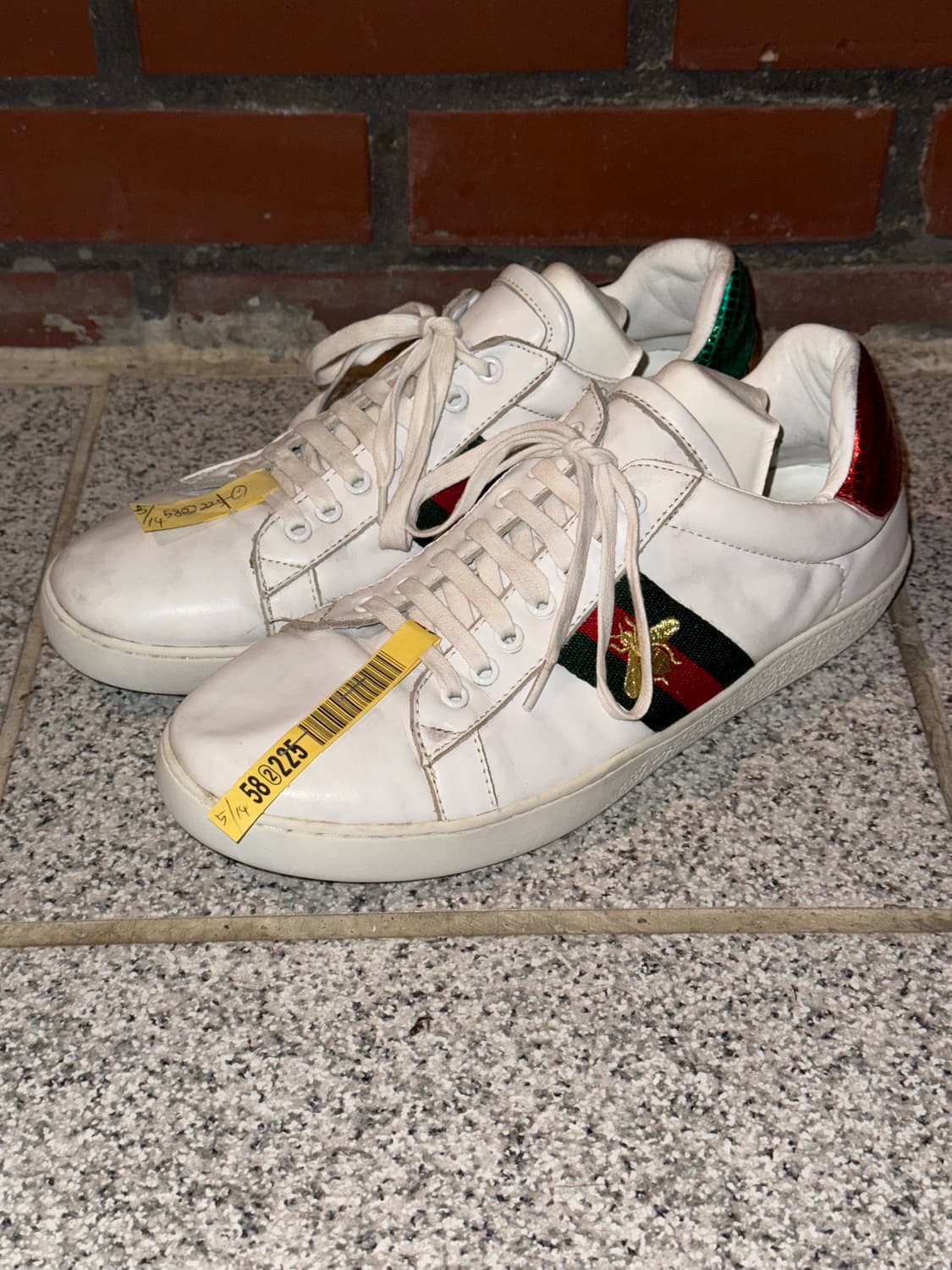 구찌 에이스 꿀벌 자수 비 스니커즈  41 260 상품이미지2