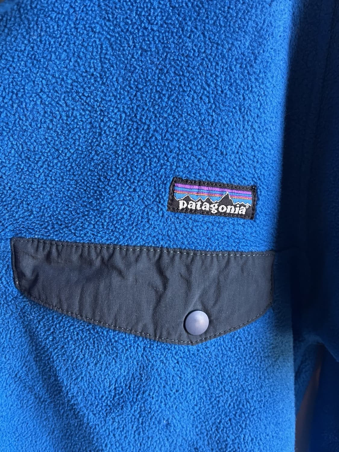 00s 파타고니아 신칠라 스냅-T 블루/블랙 상품이미지3