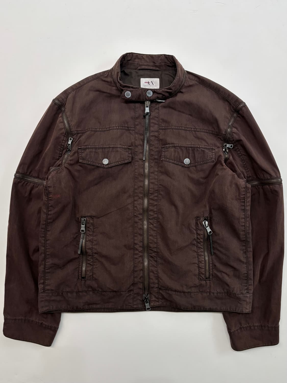 Armani Exchange 아르마니 브라운컬러 봄버자켓 상품이미지2
