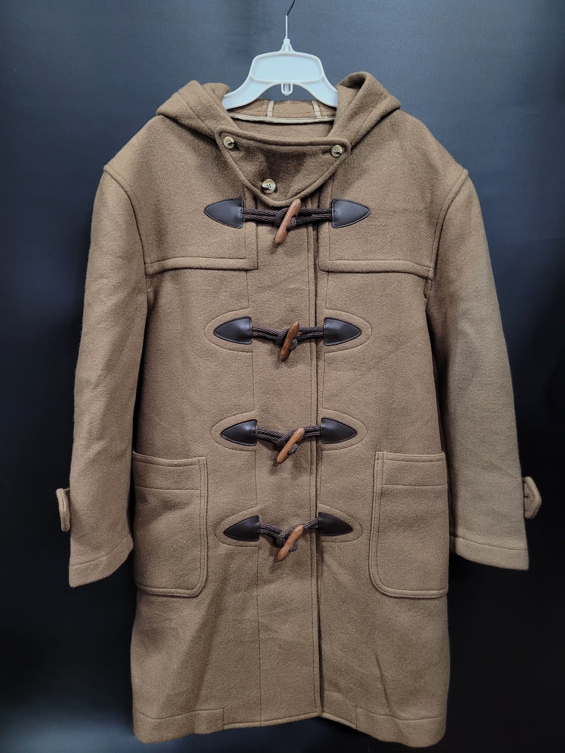 VAN JACKET 빈티지 떡볶이 후드 울 더플코트  상품이미지1