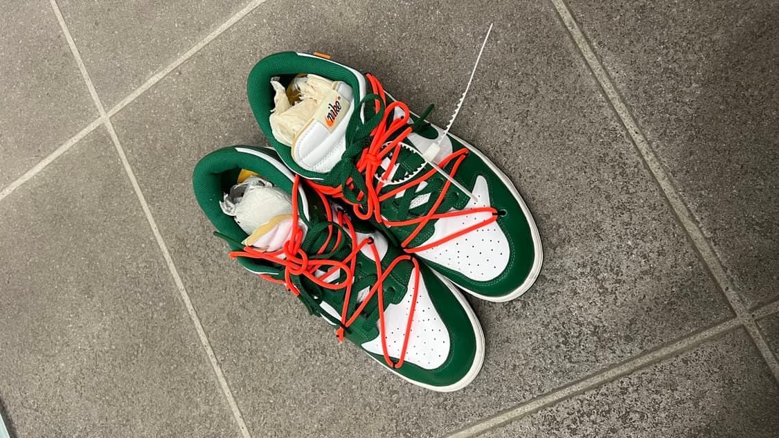 오프화이트 덩크 파인그린 상품이미지1