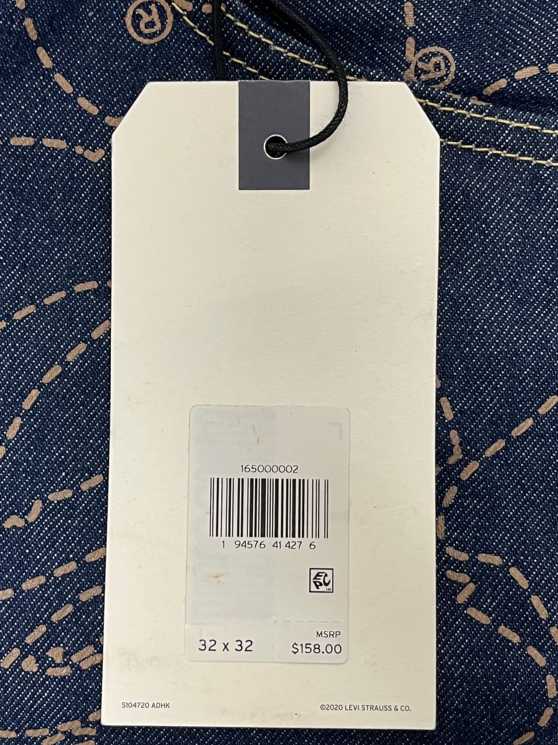 베이프 리바이스 501 93 인디고 32 상품이미지3