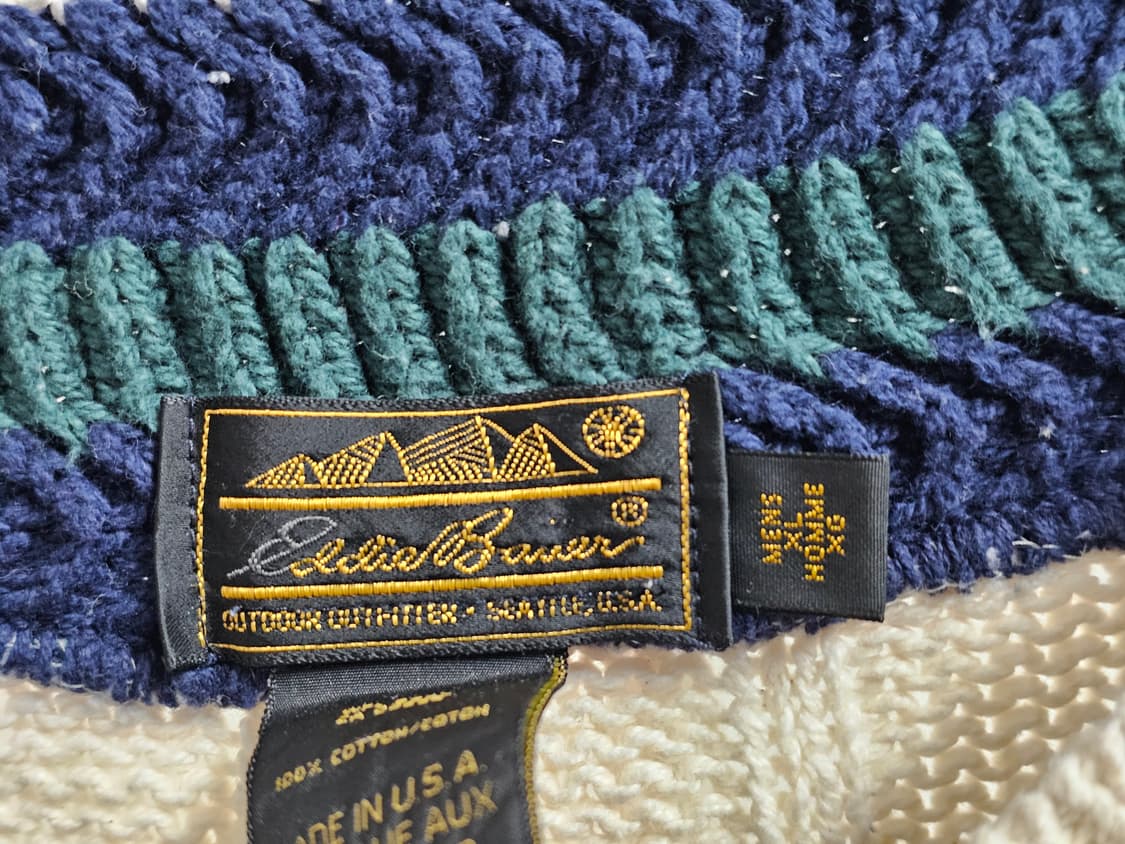 3XL 에디바우어 프레피 니트 상품이미지3