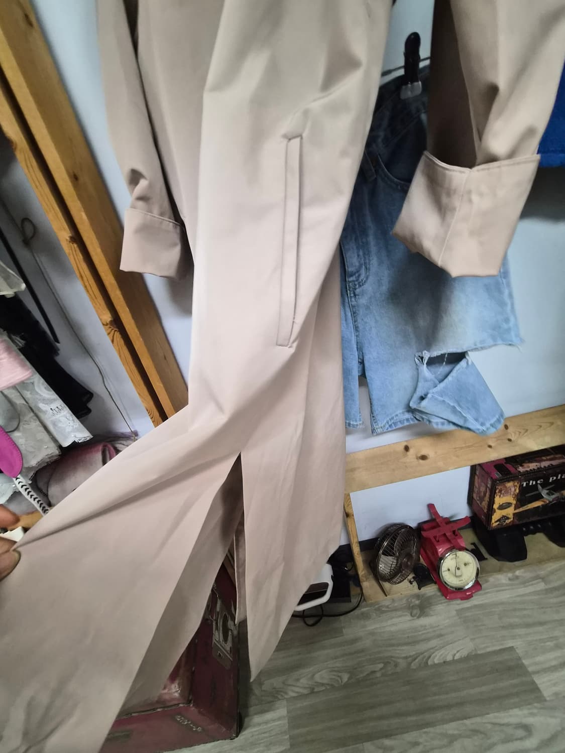 jamming 노카라 라운드 트렌치코트 상품이미지5