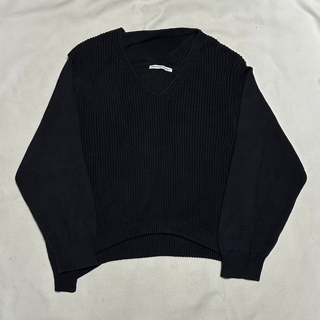 S 알렉산더왕 오버핏 브이넥 니트 상품이미지2