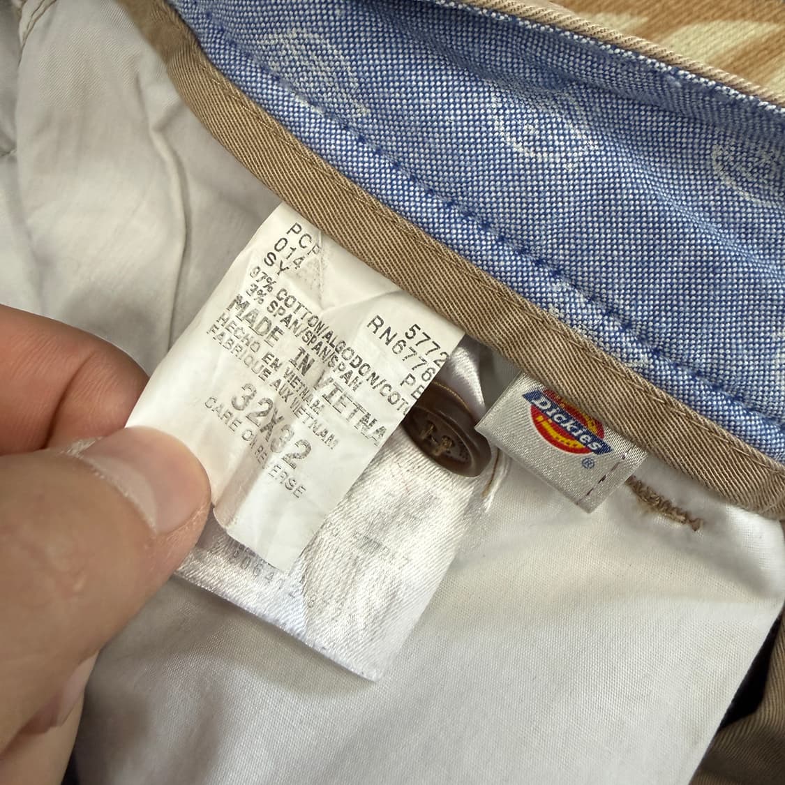 (32)디키즈 DICKIES 치노 코튼 팬츠(베이지) 상품이미지5