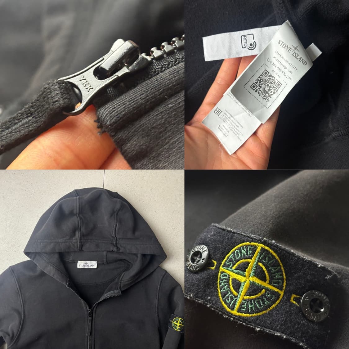 스톤아일랜드 후드집업 상품이미지3