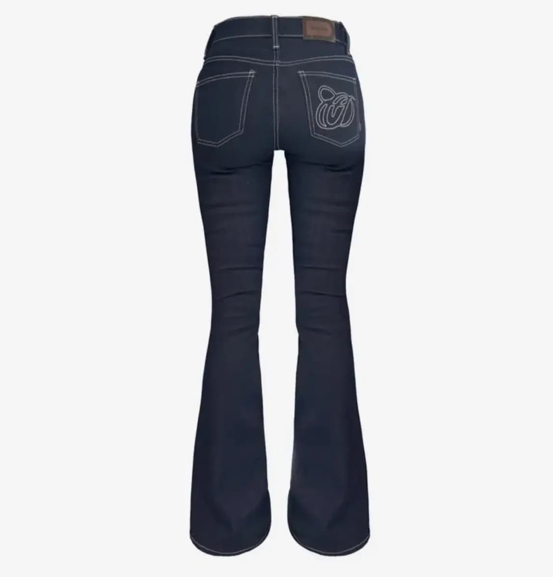 [1] 오도어 빈티지 로우진 부츠컷 생지 데님 팬츠 상품이미지1