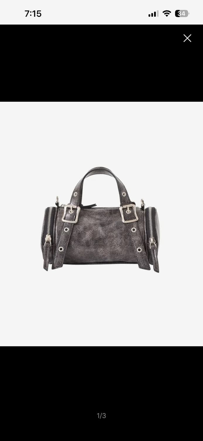 샌드뮤지엄 오크백 Crack Black 상품이미지1