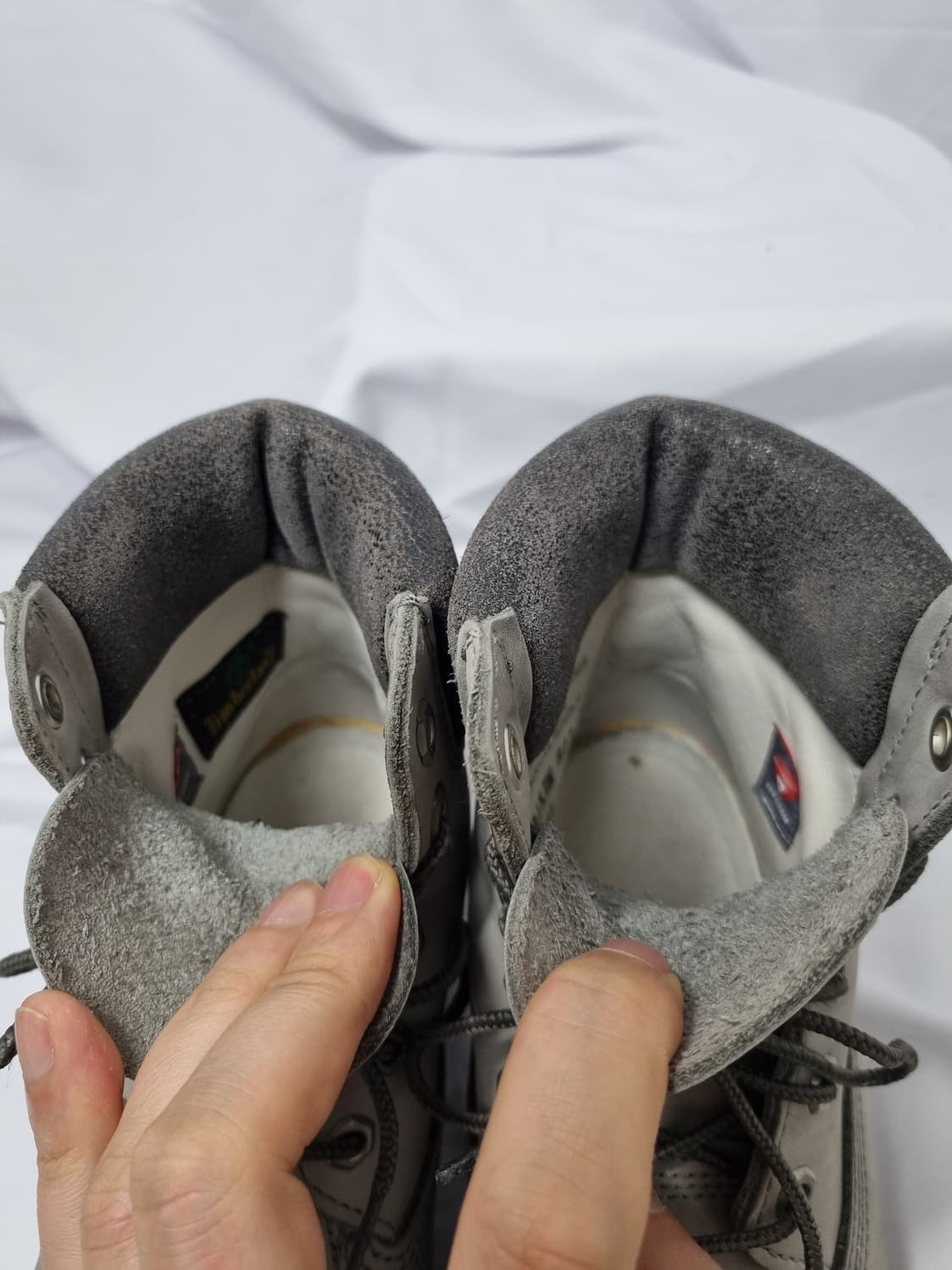 235-240 팀버랜드 6인치 프리미엄 부츠 누벅 그레이 상품이미지7