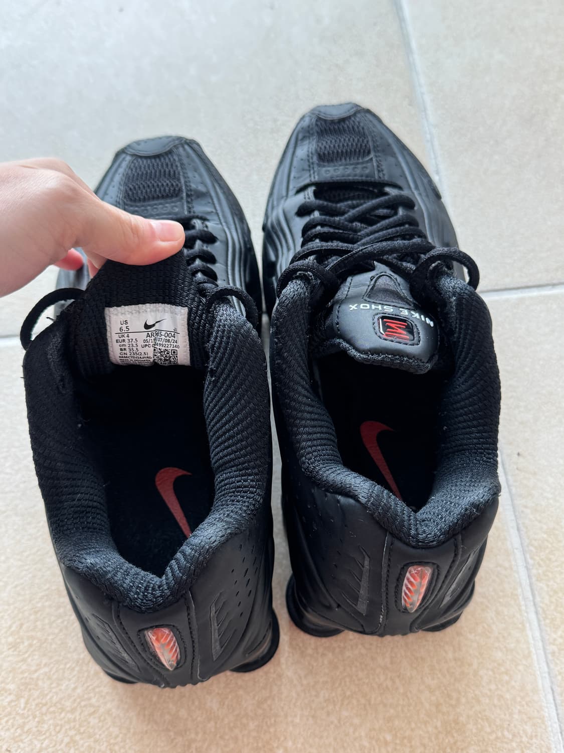 나이키 샥스 R4 블랙  235 (shox r4) 상품이미지7