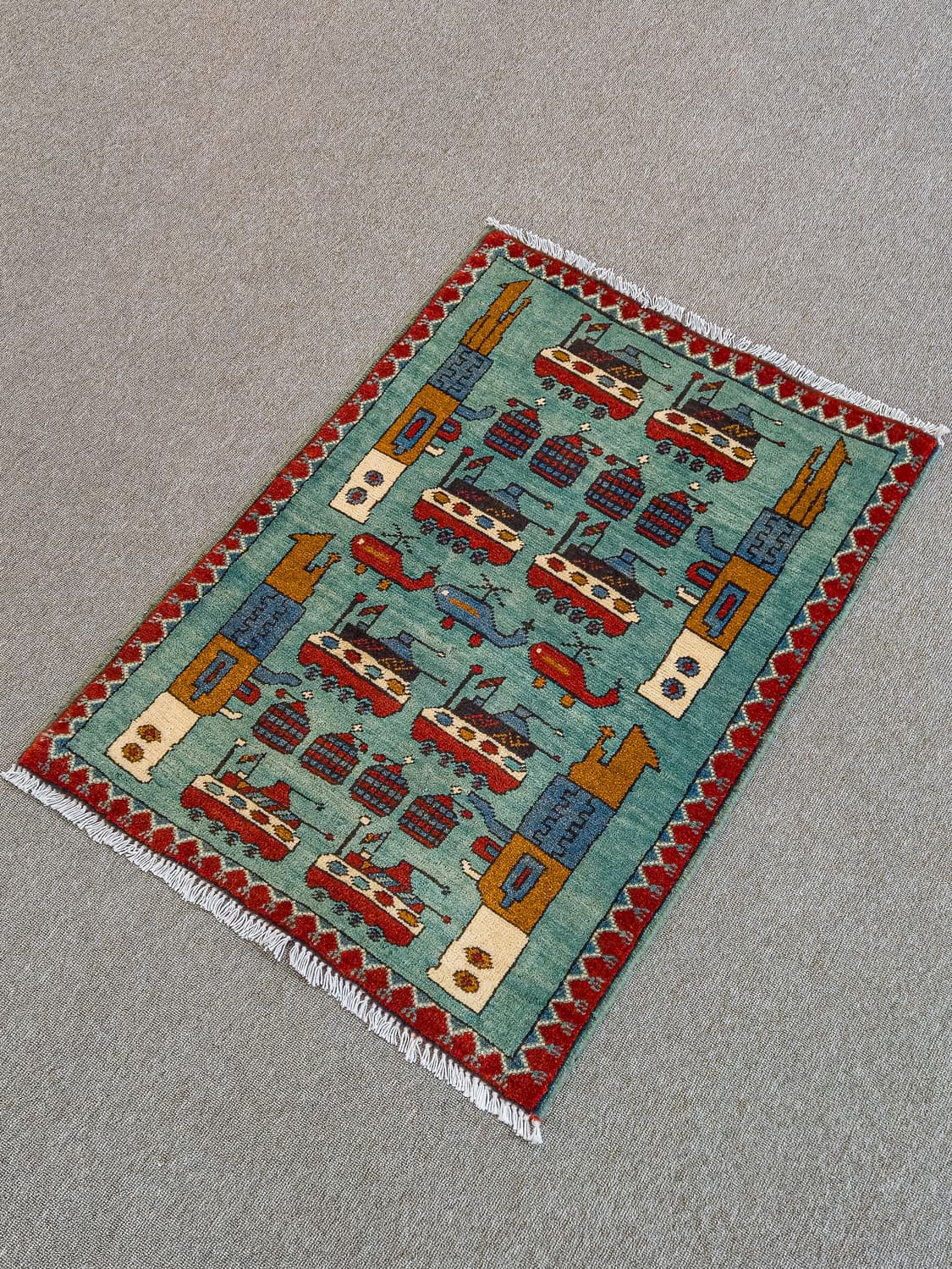 Afghan War Rug 상품이미지3